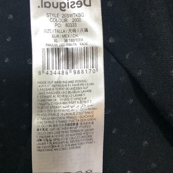 Desigual Polka Dot Floral Tee - Picture 10 of 11